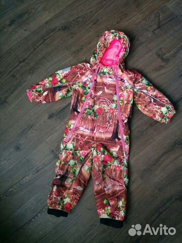 Комбинезон зимний Molo Pyxis Deers Snowsuit р. 92 Комбинезон зимний Molo Pyxis Deers Snowsuit р. 92
