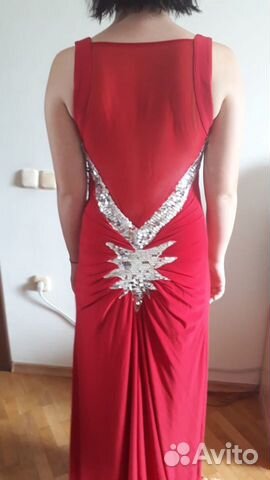Красное вечернее платье Красное вечернее платье