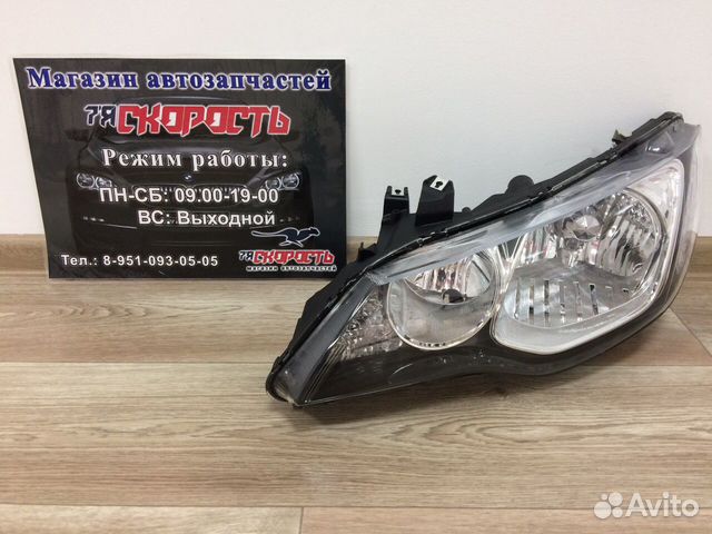 Фара передняя левая honda civic 08-11 рестайлинг Фара передняя левая honda civic 08-11 рестайлинг