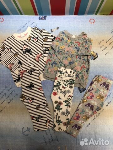 Одежда на девочку D&G, Carters 12-18мес Одежда на девочку D&G, Carters 12-18мес