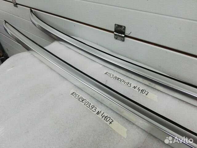 Релинг крыши хром Мерседес GLC W253 Релинг крыши хром Мерседес GLC W253