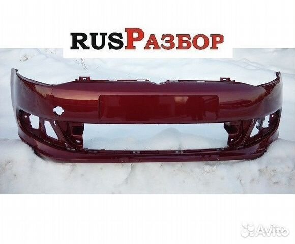 Бампер Фольксваген Поло окрашенный в цвет