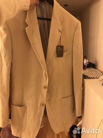 Льняной пиджак Marks&Spencer