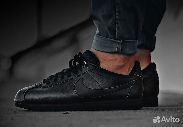 Nike Cortez leather black Nike Cortez leather black