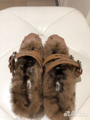 Балетки MIU MIU