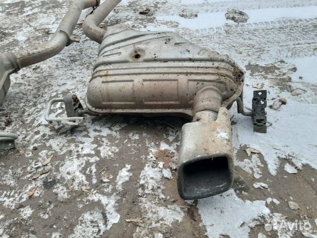 Задний глушитель Mercedes W164 ML 350 Задний глушитель Mercedes W164 ML 350