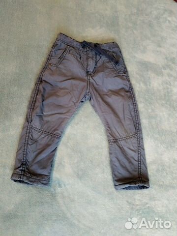 Брюки Zara p.98 утеплённые зауженые Брюки Zara p.98 утеплённые зауженые