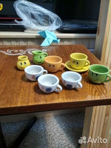 Набор мебели для кукол и куколки Набор мебели для кукол и куколки