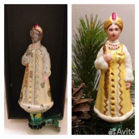 Елочные игрушки СССР. Реставрация