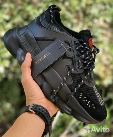 Кроссовки Versace black