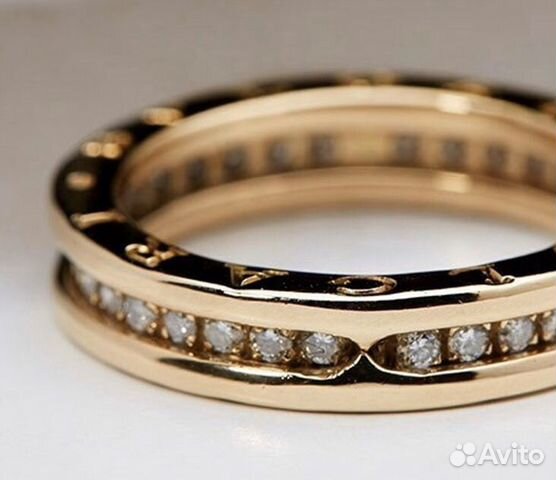 Bvlgari B.Zero1 Yellow Gold Single Band Diamond Bvlgari B.Zero1 Yellow Gold Single Band Diamond