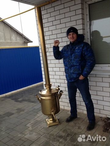 Самовары на дровах. Труба в подарок