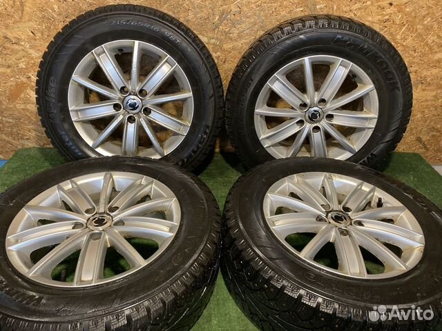 Комплект зимних шин Hankook на литых дисках R16 5х Комплект зимних шин Hankook на литых дисках R16 5х
