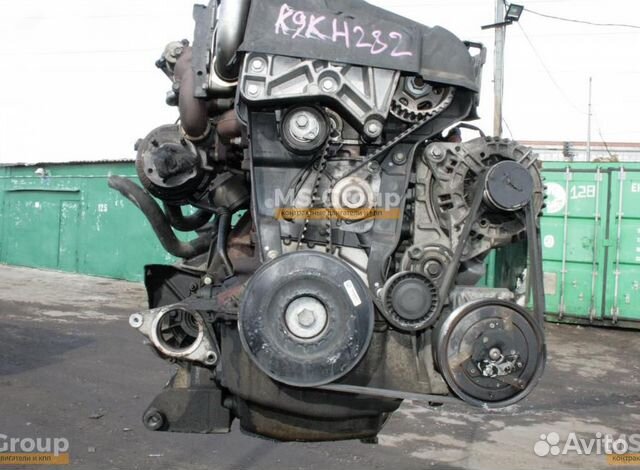 Двигатель K9KH282 Nissan Qashqai 1.5 dCi