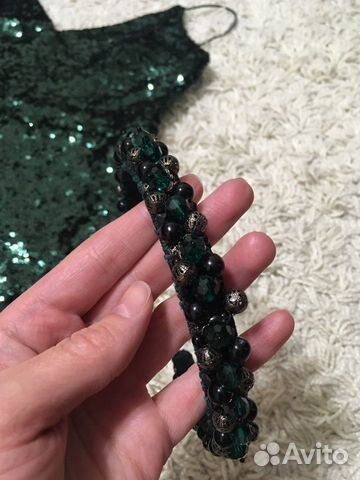 Платье с пайетками на Новый год