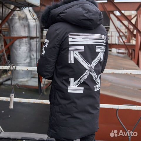 Парка куртка зимняя Off White