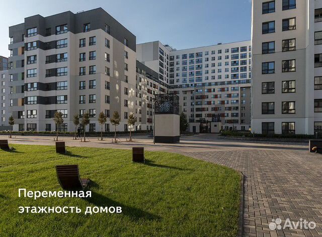 2-к квартира, 62.9 м², 6/8 эт.