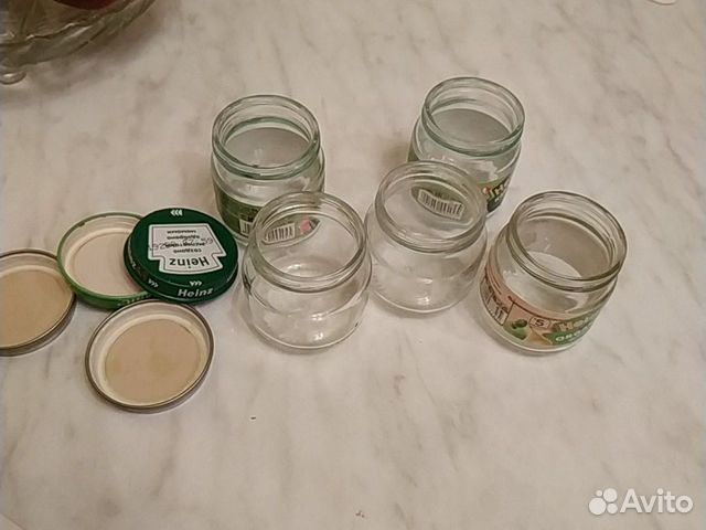 Банки из под детского питания