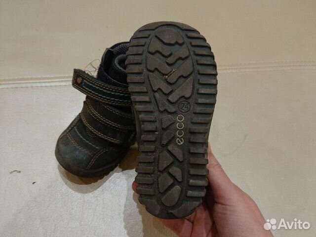 Ботинки демисезонные ecco gore tex