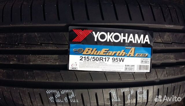 Новые Yokohama 215/50R17 BluEarth AE-50 Новые Yokohama 215/50R17 BluEarth AE-50