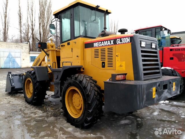 Фронтальный погрузчик MegaMax GL 300H с ковшом 4в1