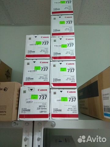 Картридж-Тонер Canon 715H, 716Bk, 723C. М, Y