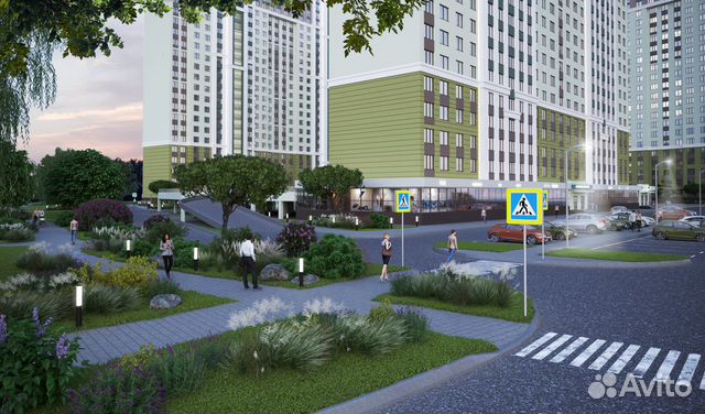 1-к квартира, 38.6 м², 7/25 эт.