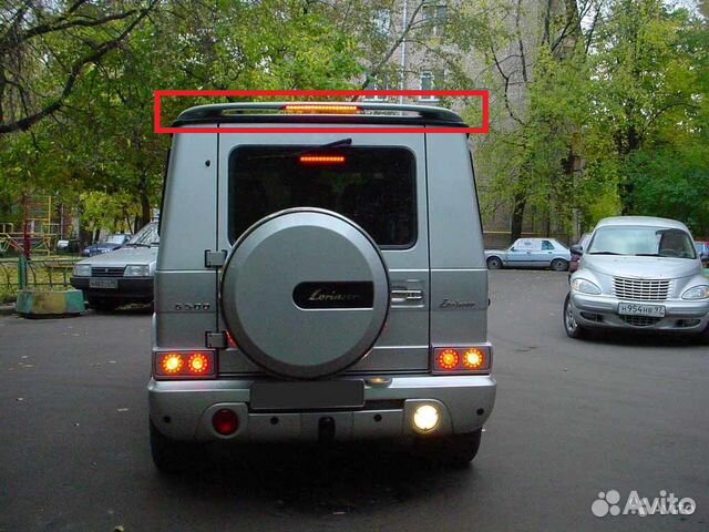 Спойлер Mercedes Benz W463 Lorinser + стоп-сигнал
