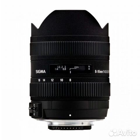 Объектив Sigma AF 8-16 f/4.5-5.6 DC HCM Canon EF-S