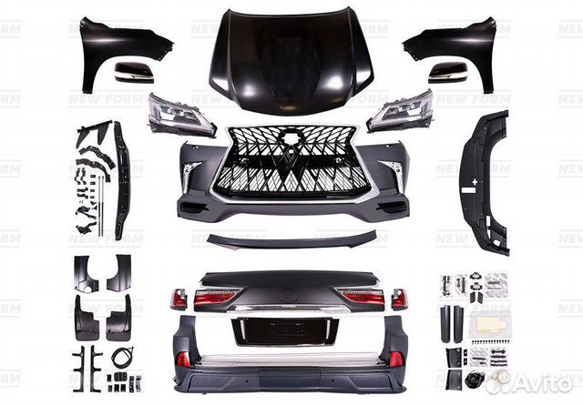 Комплект рестайлинга TRD Lexus LX 570