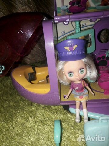 Littlest Pet Shop самолёт,2 штуки Littlest Pet Shop самолёт,2 штуки