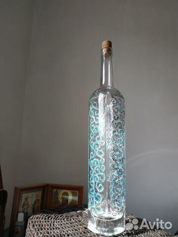 Расписанные бутылки, ёмкости для святой воды Расписанные бутылки, ёмкости для святой воды