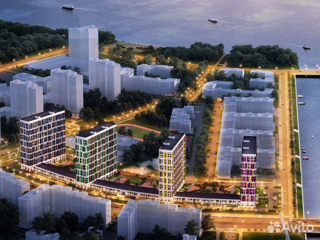 1-к квартира, 37.5 м², 15/22 эт.