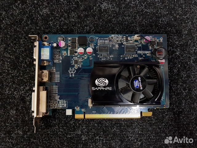 Видеокарта Sapphire Radeon HD 5550 1GB DDR2 Видеокарта Sapphire Radeon HD 5550 1GB DDR2