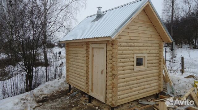 Сруб бани 3х4 с пиломатериалами и установкой Сруб бани 3х4 с пиломатериалами и установкой