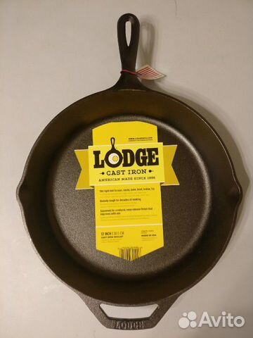 Чугунная сковорода Lodge, 30 см Чугунная сковорода Lodge, 30 см