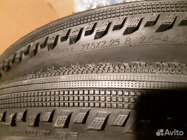 Новые покрышки Schwalbe Hurricane 2 (27.5 * 2.25 )
