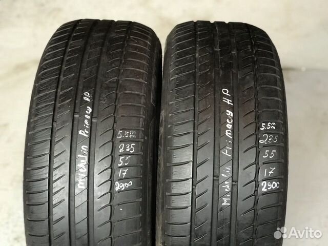 235/55/17 Michelin Primacy HP (5.5 mm) - 2 шт