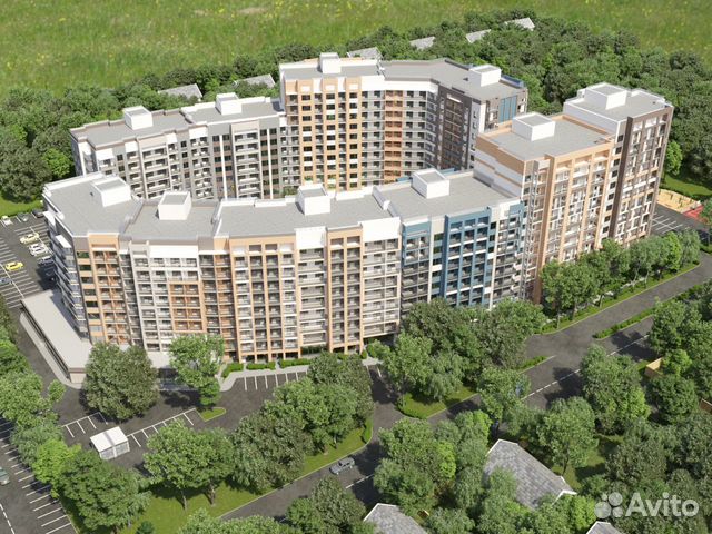 2-к квартира, 68.7 м², 4/9 эт.