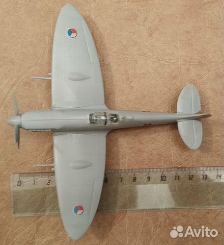 Модели самолетов 80-х годов СССР:Spitfire+Mustang Модели самолетов 80-х годов СССР:Spitfire+Mustang
