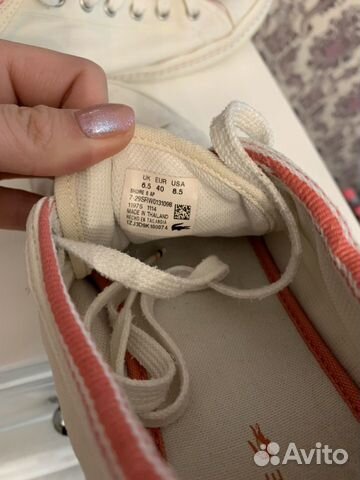 Женские кеды Lacoste Женские кеды Lacoste