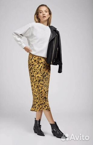 Шелковая юбка Anine Bing