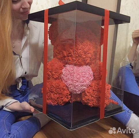 Мишки из роз