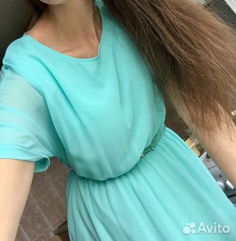 Платье праздничное нарядное голубое Платье праздничное нарядное голубое
