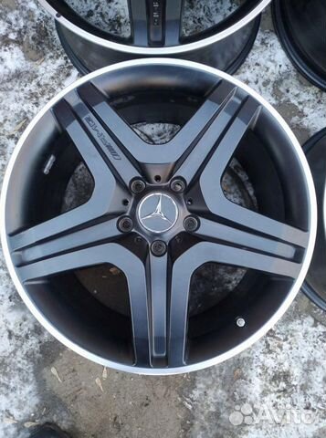 Диски бу оригинал R20 AL на Mercedes Gelandewagen