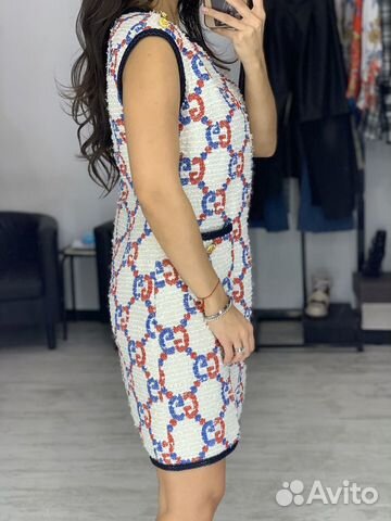 Платье Gucci твидовое Платье Gucci твидовое