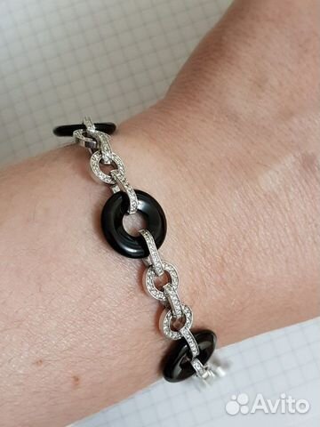 Золотой браслет с бриллиантами