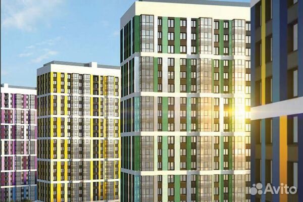 1-к квартира, 43.2 м², 3/22 эт.