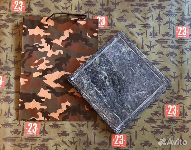 Плита для гриля. Набор для 23 февраля. Подарок