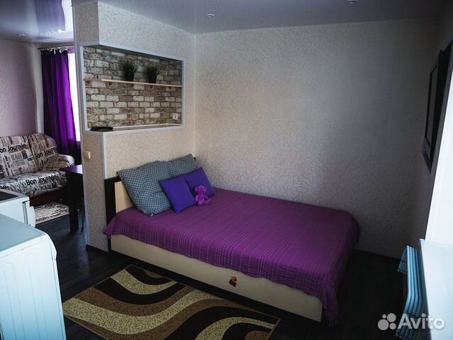 

Квартира-студия, 25 м², 2 кровати